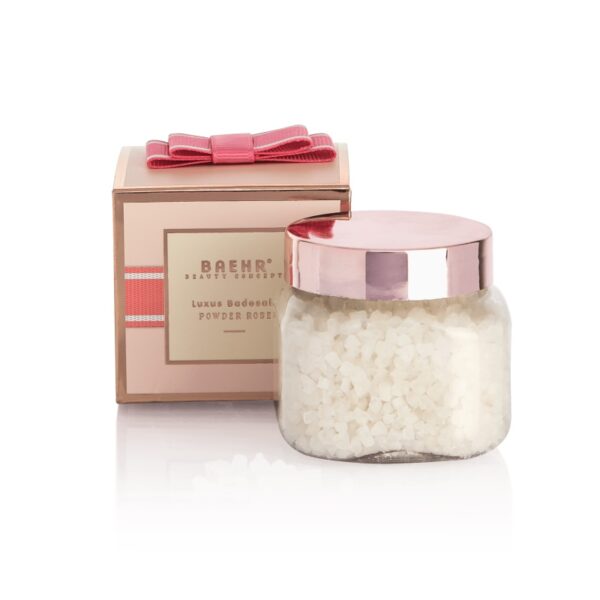 Luxus Badesalz Powder Rose